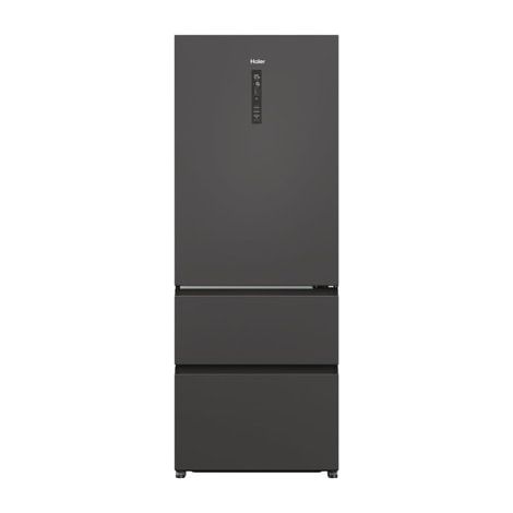 Haier – Réfrigérateur congélateur bas 3 portes – Capacité nette 528 L – Classe énergétique E – Dégivrage automatique – Niveau sonore 38 dB