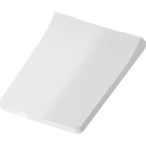 Duravit Tapa de urinario Viu, con cierre suave Bisagras de acero inoxidable, blanco, 0026090000