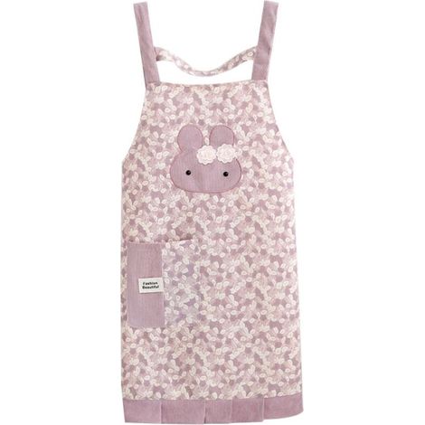 Grembiule da cucina stampato per donna, per le pulizie domestiche - Crezuo