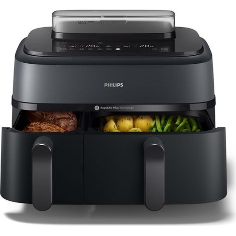 Freidora Philips na550/00 doble cesta 9L vapor