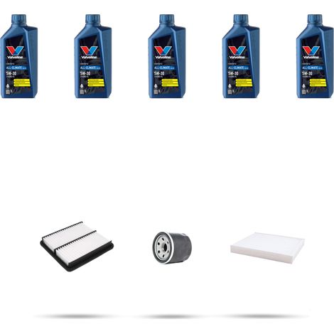Kit tagliando 3 FILTRI e 5L OLIO compatibile con Kia Sorento II (XM) 2.4 GDi 141kw dal 2012 (1/5)