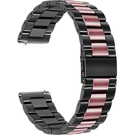 Bracelet de montre en acier inoxydable, bracelet de rechange pour montre femme/homme, modèle 3