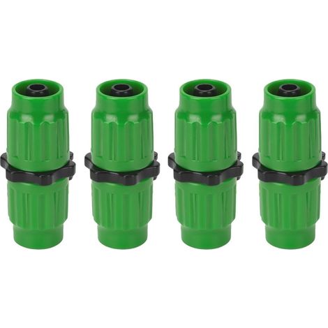 Kit réparation tuyau d'arrosage extensible, raccord rapide plastique multifonctionnel - Ensemble connecteurs tuyau (4 pièces) (1/5)