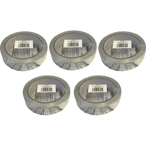 Greenhouse Aluminium Foil Tape (5 x 20m Rolls) (1/4)