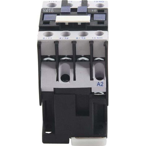 Contacteur Démarrage Moteur Relais Puissance 1NO AC 220V 50 60Hz 32A Triphasé Bobine-Crezuo (1/4)