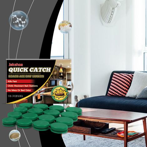 Cockroach trap for living room, kitchen, bedroom, indoor use, household cockroach trap - 16 pieces (1/5)
