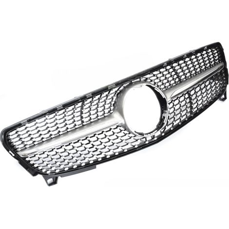 Grille calandre Mercedes Classe A W176 de 2015 a 2018 Chrome Silver-42724079
