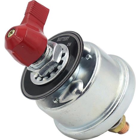 Interrupteur coupe-batterie de voiture, interrupteur rotatif coupe-alimentation pour voiture, isolateur de puissance anti-fuite pour automobile, interrupteur universel pour voiture (1/5)