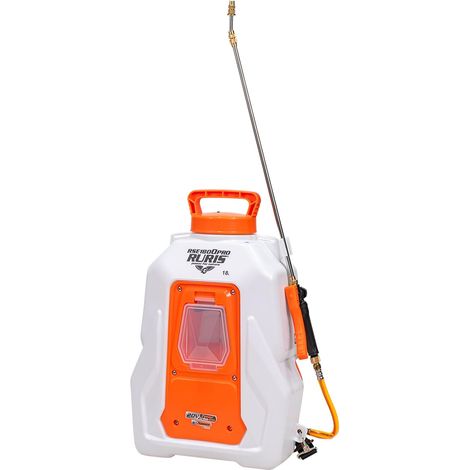 RURIS Pulvérisateur Électrique RSE 1800 PRO Sans Batterie, Réservoir 18L, Lance Télescopique, Pression 6 Bar, Display LED, 4 Buses Incluses, Compatible Alfa Up USB-C (1/5)