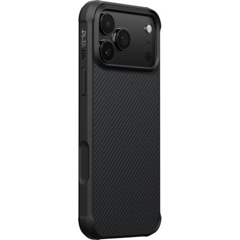 Pitaka Aramid ProGuard MagSafe Hülle für iPhone 17 Pro Schwarz und Grau
