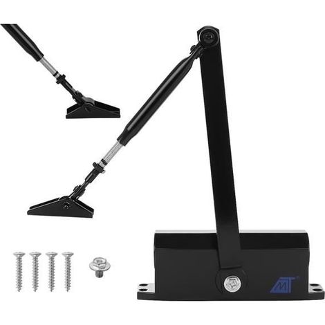 ND1213741 Chiudiporta nero 40-60 kg