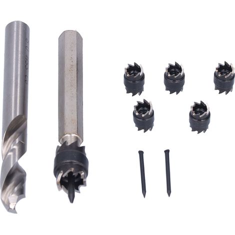 de 9 pièces pour arrache points de soudure en acier (1/5)