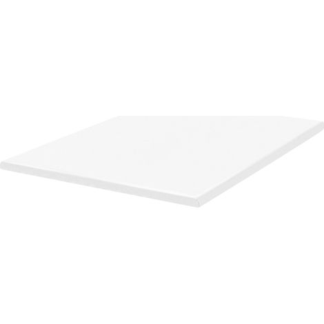 Coprimaterasso in schiuma bianco 160 x 200 cm Calm