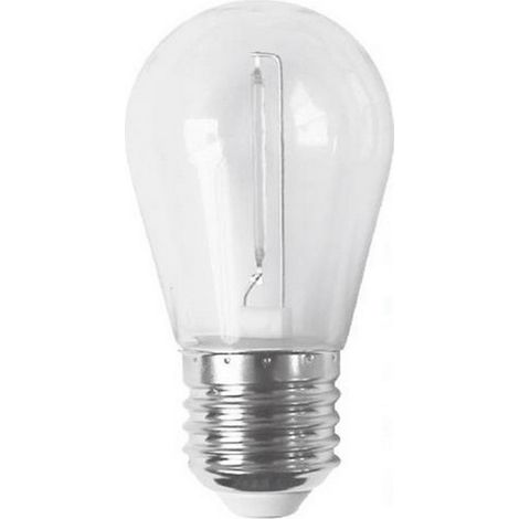 Bombilla LED E27 1W Filamento Colores Especial Guirnalda de Goma