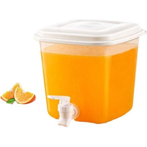 Distributeur de boissons - Non spécifié - 5L - Robinet étanche - Matériau PP - Idéal pour fêtes (1/4)