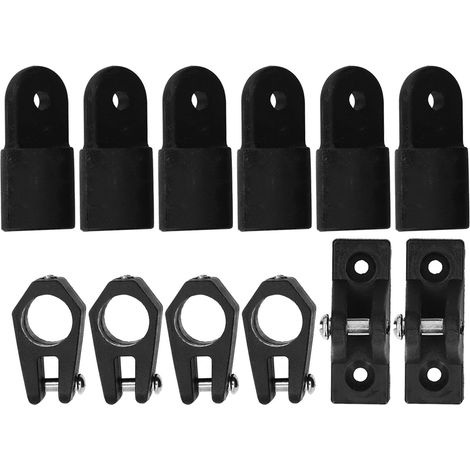 Kit 12 pièces Charnière de Pont Mâchoire Coulissante Embout Kit Accessoires pour Bateau Yacht 7/8in Tube (1/5)