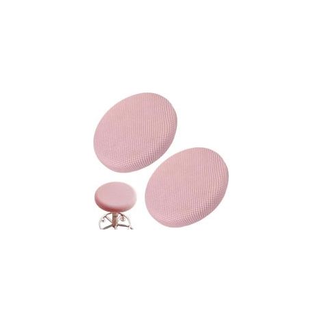 Lot de 2 housses de tabourets élastiques, lavables et faciles à nettoyer, douces et durables pour chaise de bar 30-36 cm (1/5)
