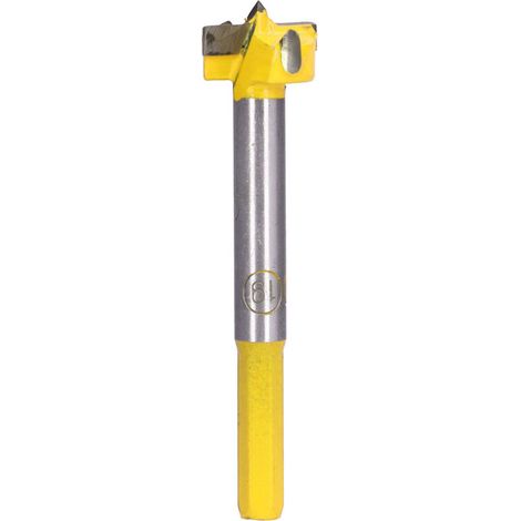 Mèche Forstner Carbure 19mm pour Bois - Perçage de Trou de Charnière et Alésage Précision (1/5)