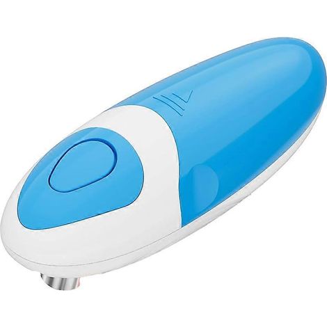 Ouvre-boîte électrique pour seniors : fonctionne sur piles, mains libres, design à un seul bouton, facile à nettoyer - Ouvre-boîte automatique (1/5)