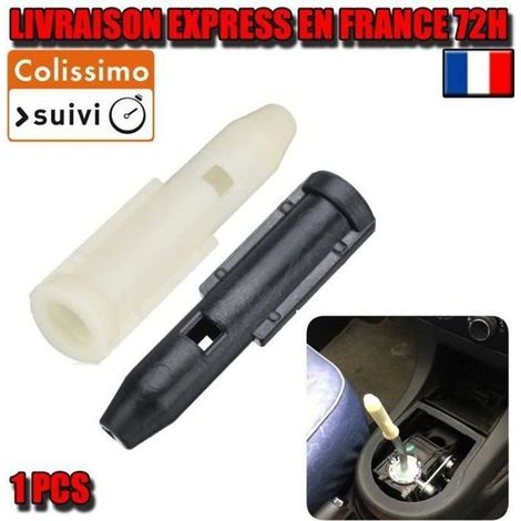 1 PCS Adaptateur Pommeau Levier de Vitesse Peugeot 207 307 308 406 607 807 c4