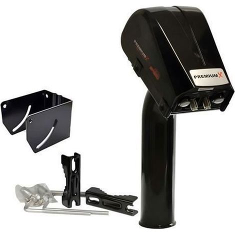 Moteur pour antennes satellite - DiSEqC - 120 cm - Rétroviseur intégré - Compatible 1.2/1.3 - Noir