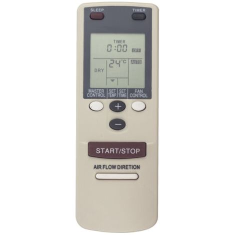 BUNTHAUS Klimaanlagen-Fernbedienung für Fujitsu, Ersatz-Klimaanlagen-Fernbedienung für Fujitsu AR-AB8 (1/4)