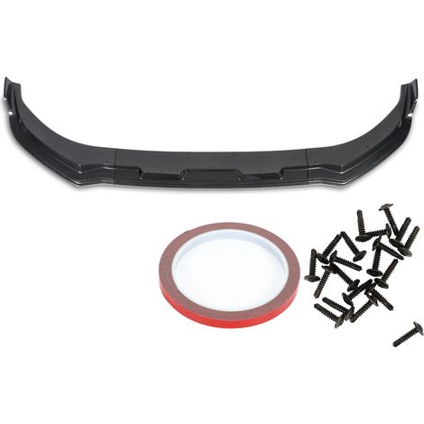 Pare-chocs avant spoiler lèvre kit becquet carbone look remplacement pour Mustang Mach-E GT 2021+ (1/5)