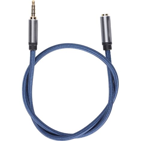 Câble d'extension audio 3.5mm mâle vers femelle pour casque, 0.5m / 1.6ft (1/5)