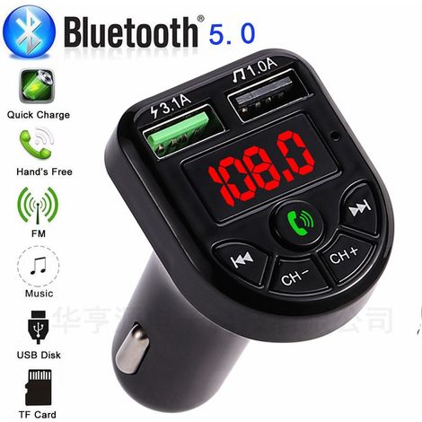 Autoradio Bluetooth FM MP3 avec chargeur USB (1/5)