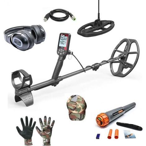 Nokta Metal Detector TRIPLE SCORE Multifrequenza Pro-Pack + Accessori Expert pack