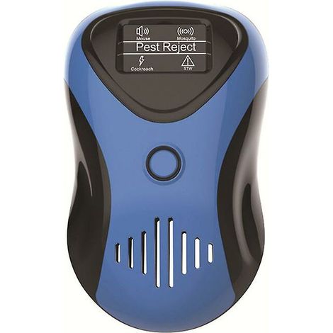 Insectifuge à ultrasons Xinxu, insectifuge électronique (prise bleu-noir-eu) (1/3)