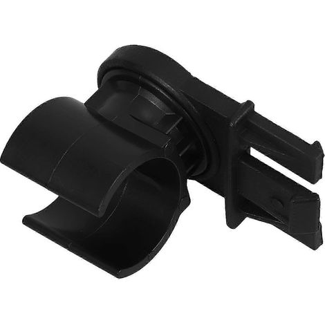 Clip de fixation pour lampe frontale de casque de chantier, en plastique, montage sécurisé pour casques de sécurité, compatible avec les lampes frontales de 25 à 27 mm (1/5)