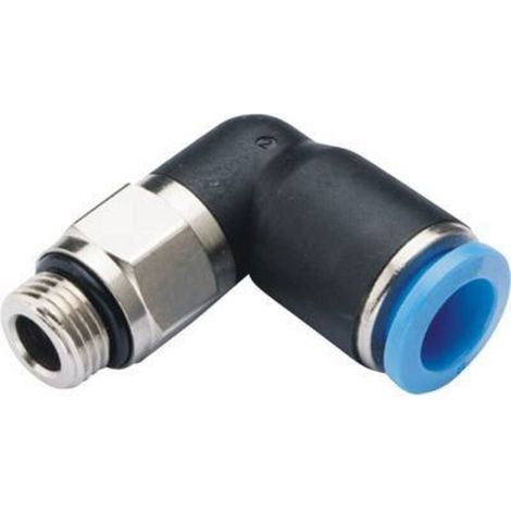 Raccord coudé GPL12-G02 Ø de tuyau: 12 mm Taille du filetage: G1/4" 1 pc(s) X938092 (1/2)