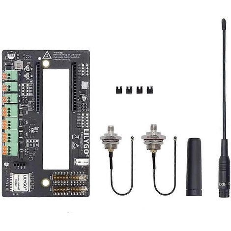 Placa LILYGO Lora ESP32-T-SIM Shield/T-SIM7600E/G/SA-H/ T-A7670G/E/SA para LoRa/RS485/Tarjeta TF/ Interruptor DIP/ DC 433MHZ (1/5)