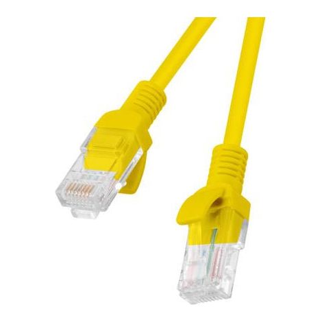 Câble de brassage Lanberg UTP Cat.5e 1,5 m jaune