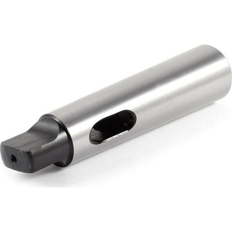 Adattatore conico Morse da mandrino MT3 a foro MT2, lunghezza 112 mm, per tornio di alta qualità. (1/5)