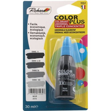 Color Plus 3x 30cc Blist Noir - Color Plus