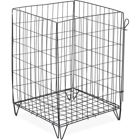 Metal mesh compost bin (1/5)