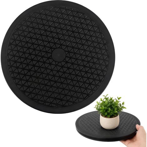 30 cm Turntable 360 Degree Rotating Platform, Rotating Tray for Laptops, Monitors, TVs, Speakers, Hobbies, Plants, Kitchen (1/5)