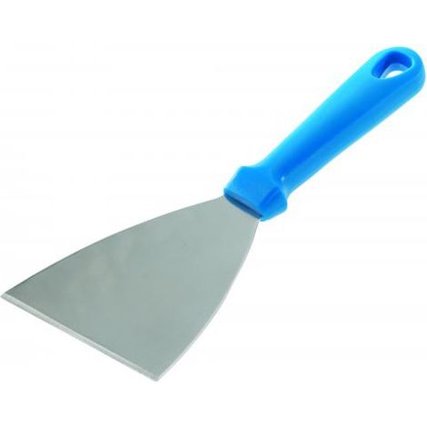 SPATOLA TRIANGOLARE MODELLO A STECCA CON LAMA IN ACCIAIO cm.11X10 GIMETAL PIZZA