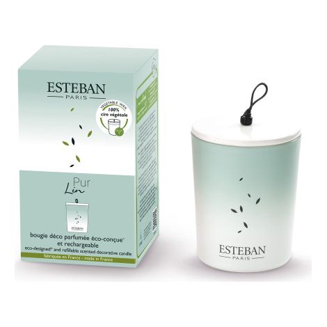 Candela decorativa profumata 180g Pur Lin / Esteban (1/5)