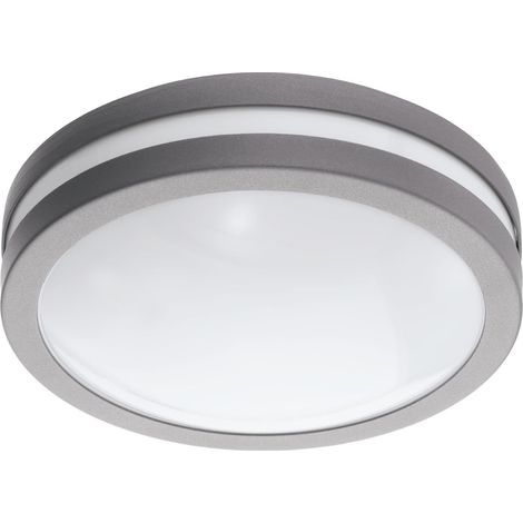 Plafonnier LED connecté Locana-C, lampe de plafond extérieure, spot en