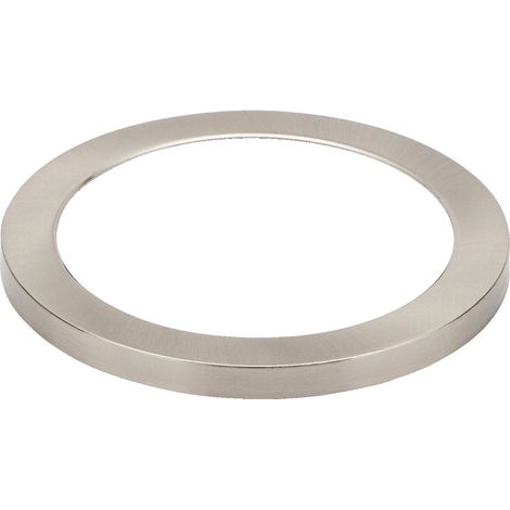 Forum Spa Tauri Satin Nickel 220mm Magnetic Ring Trim for Large 18w 5 in 1 Wall/Ceiling Light - SPA-34011-SNIC