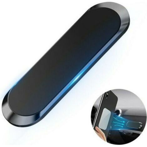 1 Magnetische Halterung, Aluminiumlegierung, 360°-Drehung, hochdichtes Silikon, für Auto und Büro (1/5)
