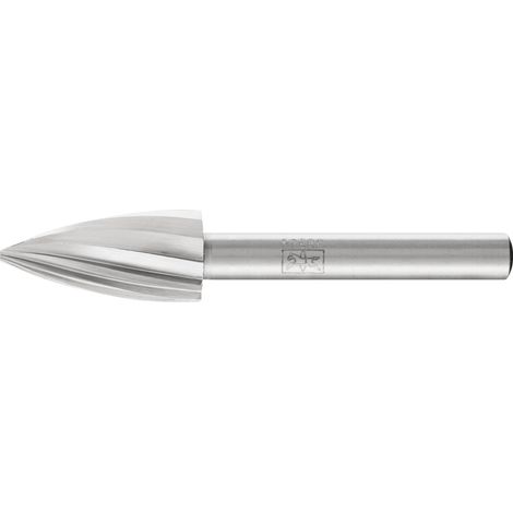 PFERD TOOLS HSS Frässtift Spitzbogenform K Ø 12x25 mm Schaft-Ø 6 mm Z 1 universal grob (1/4)