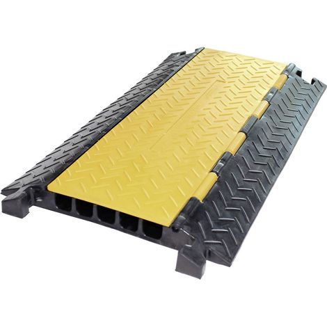 WALTHER WERKE 39870050 39870050 PARACAVI IN GOMMA NERO, GIALLO NUMERO DI CANALI: 5.800 MM 1 PZ(I) (1/2)