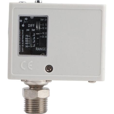 Interrupteur de pression 20KG, noyau tout cuivre, IP40, sèche-linge, chaudière, refroidisseur d'eau, AC125V AC250V, raccord 1/4in (1/5)