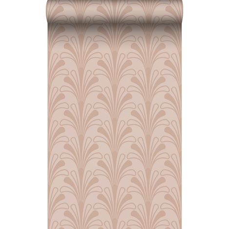 papier peint art déco rose terracotta  - Origin Wallcoverings (1/5)