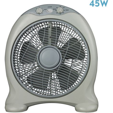 Ventilador Sobremesa Urgel Gris 45W Temporizador (1/2)