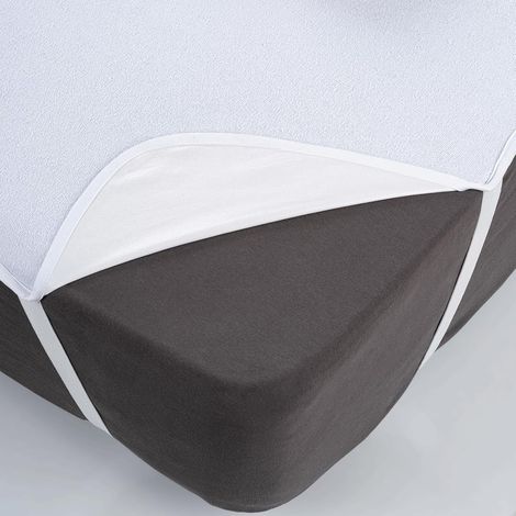 Protège-Matelas 100x200 cm Imperméable Lot de 2 – Alèse Lavable Certifiée Oeko-Tex – Housse de Matelas Respirante et Anti-Acarien, Protection Literie Lit Simple (1/5)